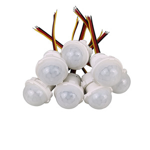 Función personalizada y tiempo de apagado retardado para luces LED de baño y dormitorio DC3V 12V 24V sensor de detección de infrarrojos humanos