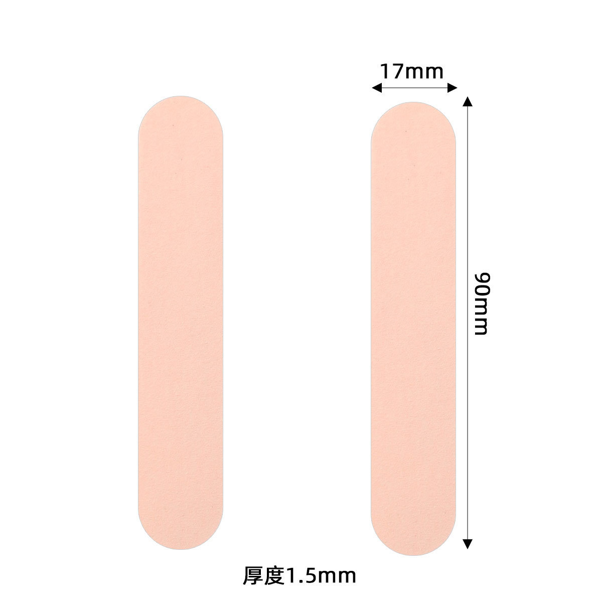 Bande de frottement rose double face 9cm-180/180
