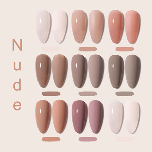 Frequently Salon <strong>Use</strong> OEM Customized Logo 8ml 12ml 15ml Soak Off UV LED <strong>Polish</strong> Colour Nude UV LED Gel Nail <strong>Polish</strong> - Product Image 3