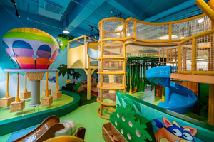 Tùy chỉnh <span class=keywords><strong>SpongeBob</strong></span> Squarepants nghịch ngợm lâu đài nhà hàng trong nhà trẻ em của Khu vực hoạt động nhựa phiêu lưu công viên giải trí cho - Product Image 3