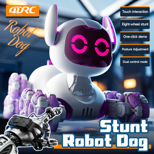 4DRC 4D-Y9 2.4g 4wd çift mod Rc Robot köpek oyuncaklar 360 ° sekiz tekerlek dublör Robot köpek oyuncaklar jest algılama uzaktan kumandalı Robot köpek - Product Image 2