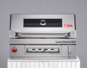 Chất lượng cao sang trọng than đen thép không gỉ đa chức năng hiện đại BBQ nướng ngọn lửa an toàn thiết bị bền cho gia đình - Product Image 5