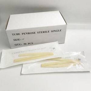 Tubo di drenaggio per penrose sterile di vendita calda tubo di drenaggio per scarico medico in gomma Penrose - Product Image 5