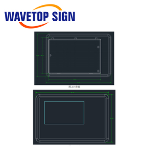 Система лазерного контроллера WaveTopSign WT-B2 СО2 для асинхронной лазерной гравировки с двумя головками - Product Image 5