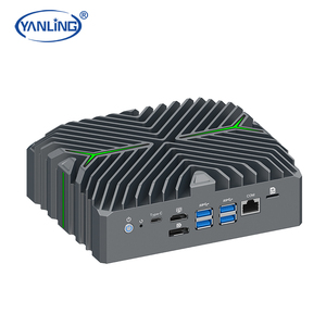 Neuer Core Ultra 5/7 Mini PC 12. Generation Lüfter loses Design DDR5 Triple Display 8x2,5G LAN TPM 2.0 Unterstützt Linux Win AU/US/CN-Optionen