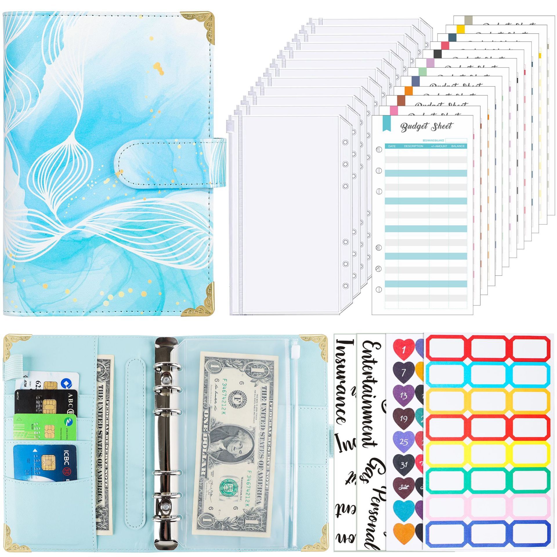 Uv-turquoise-zipper bag 1212 color budget card 12a english 2 24