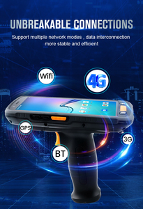 Colector de datos de escáner portátil Android 11,0 OS PDA con capacidad de memoria recargable de 4GB 2D NFC y Wi-Fi para terminales-¡en stock! - Product Image 5