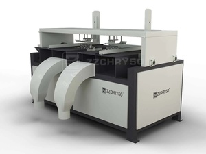 2024 <strong>Automatic</strong> Wood Pallet Cutting Machine Stringer Wood Pallet Double Slot <strong>Notcher</strong> Hot Sale