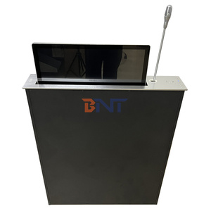 ODM Paperless Meeting Room Conference <strong>System</strong> Pop up Hidden <strong>Computer</strong> Lcd Desk Tv Monitor Motorized Lift Mechanism 15&quot;17&quot;18&quot;21&quot; - Product Image 6
