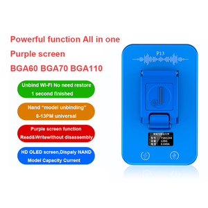Жесткий диск Jc P13 Pcie Nand, программатор для 8-13 Promax Bga 60 70 110 Dfu Box, один ключ, фиолетовый экран, Wifi