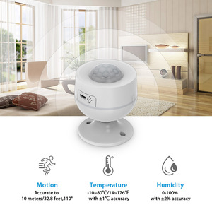 Tuya WiFiスマート人体モーションセンサーPIRモーション検出センサー温度 & 湿度 - Product Image 6