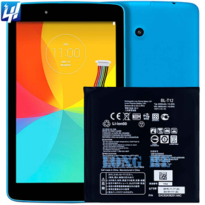 <span class=keywords><strong>LG</strong></span> G Pad 7 uk410 v410 <span class=keywords><strong>lk430</strong></span> vBL-T12 şarj edilebilir pil Tablet için pil değiştirme