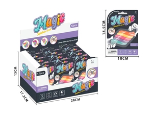 カラフルなプラスチックUFO <span class=keywords><strong>Fidget</strong></span>指プレスポップバブル回転おもちゃ