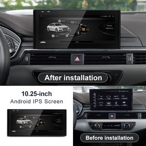 10.25&quot; 8Core Android13 Wireless AUTO Apple Carplay for 2017 <strong>AUDI</strong> <strong>A4</strong> A5 S5 <strong>B8</strong> Car Video Players GPS Navigation Central Multimedia