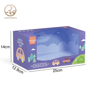 Yumuşak kauçuk 27 MHZ 2 kanal RC araba ile işık karikatür yumuşak kauçuk sanitasyon araç uzaktan kumanda Rc RC araba Mini çocuklar oyuncak - Product Image 6