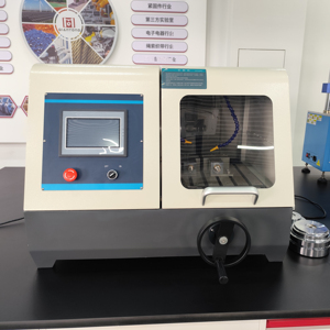 Convenient Efficient Fully Automatic Metallographic Sample Cutting <strong>Machine</strong> with Touch Screen for Laboratory Testing Equipment - Product Image 1