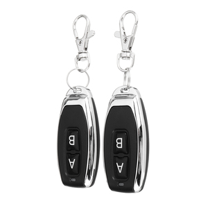 2 pulsanti RF telecomando codice di apprendimento 433mhz EV1527 trasmettitore AB diagramma etichettatura cancelli apriporta per Garage con modulo - Product Image 5