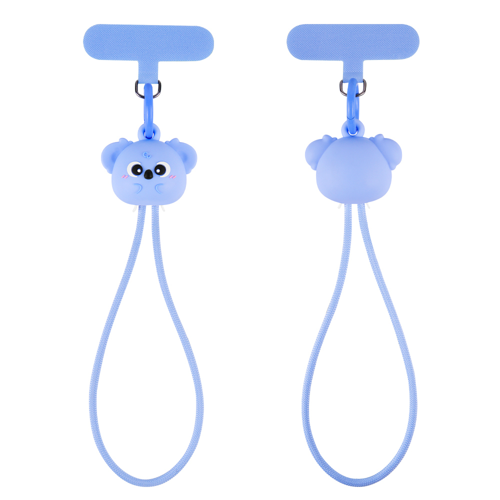 Correa de muñeca Koala azul Cable de carga rápida de 60 W