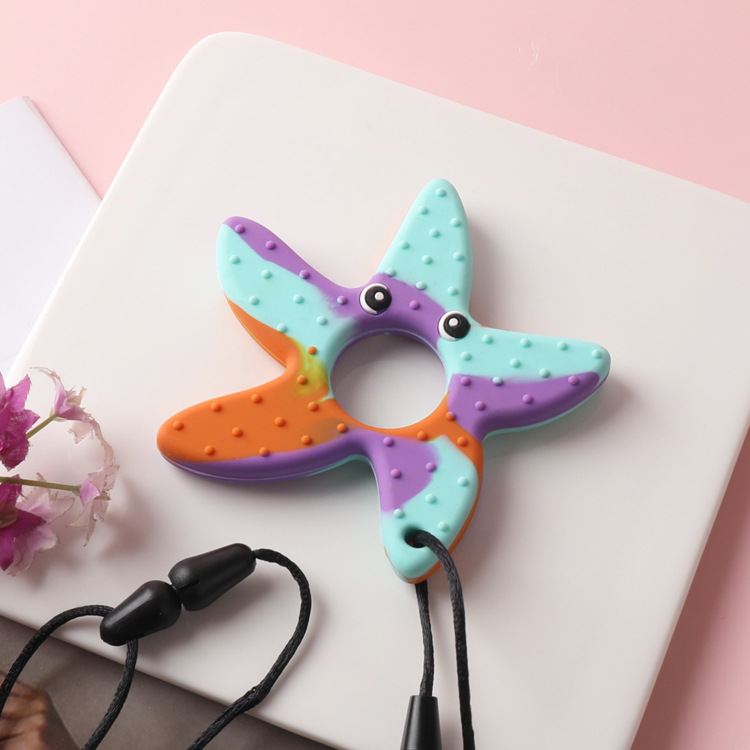 Starfish púrpura azul