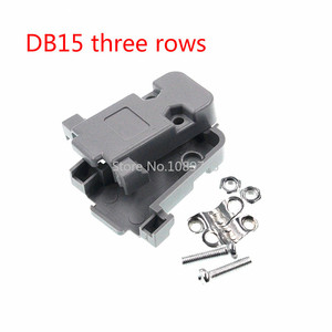DB9 DB15 DB25 DB37เปลือกพลาสติกDBอนุกรมชุดเชลล์DB9เชื่อมต่อ