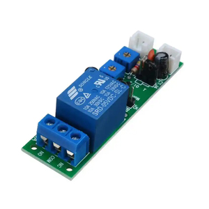 รีเลย์สวิทช์เปิดปิดวงจรรีเลย์ DC 12V 0-60นาทีสวิตช์ควบคุมทริกเกอร์วงจรรีเลย์โมดูลรีเลย์ - Product Image 1