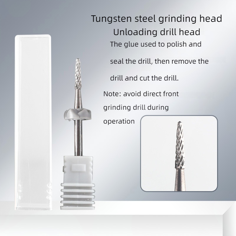 Acier tungstène 3# Tête de meulage pour retrait de foret