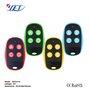 YET2114AIO duplicatore remoto a più frequenze 300-868mhz copiatrice a codice fisso e rolling code con portachiavi in metallo