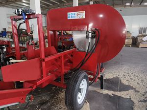 Macchine per la lavorazione della legna da ardere da 50 tonnellate per la produzione di tronchi per taglio di alberi Diesel/benzina/elettrico con grande sega circolare - Product Image 2