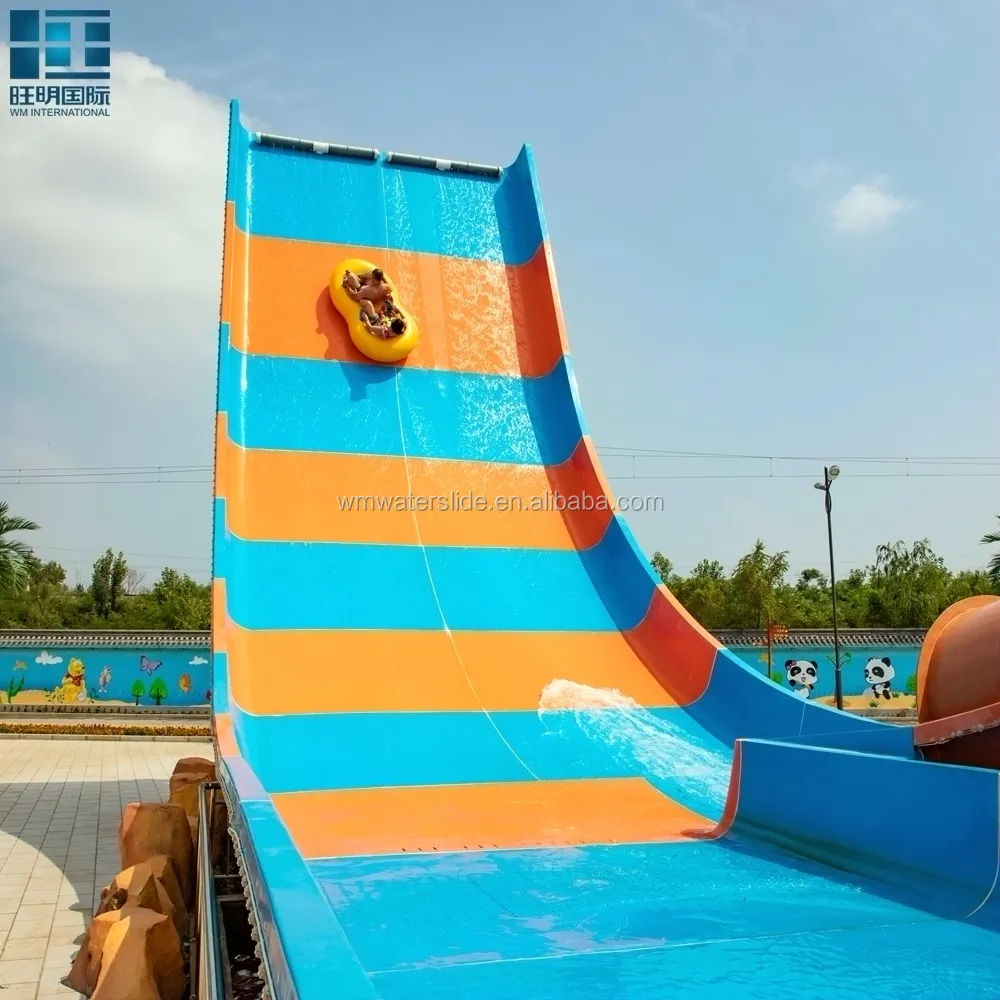 Wm chất lượng hàng đầu Boomerang trượt nước lớn công viên trượt nước cho người lớn