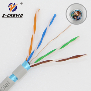 4 cặp mạng cat6A che chắn 1 ngoài trời công nghiệp vá dây CAT7 sợi quang CAT5e CAT6 cáp Ethernet 5ft <span class=keywords><strong>5</strong></span> gói UTP cáp - Product Image 3