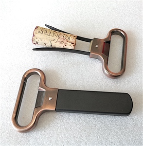 专业复古双叉金属开瓶器Ah so开瓶器