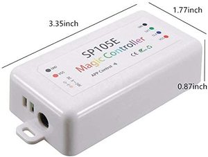 SP105E BT Pixel-Controller DC5-24V Telefons teuerung Magie Farbe RGB LED-Licht-Controller - Product Image 4