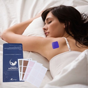Melatonin, kediotu kökü, magnezyum uyku yardım yamaları ile özel stres giderici çok vitamin uyku yamaları - Product Image 5