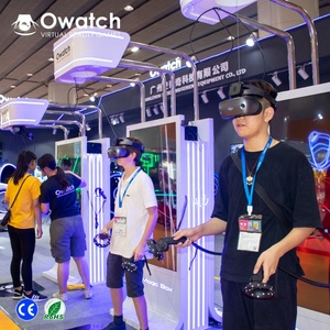 Низкая инвестиция коммерческое самообслуживание VR машина с большим экраном 9D VR стоящая платформа для HTC VIVE - Product Image 4