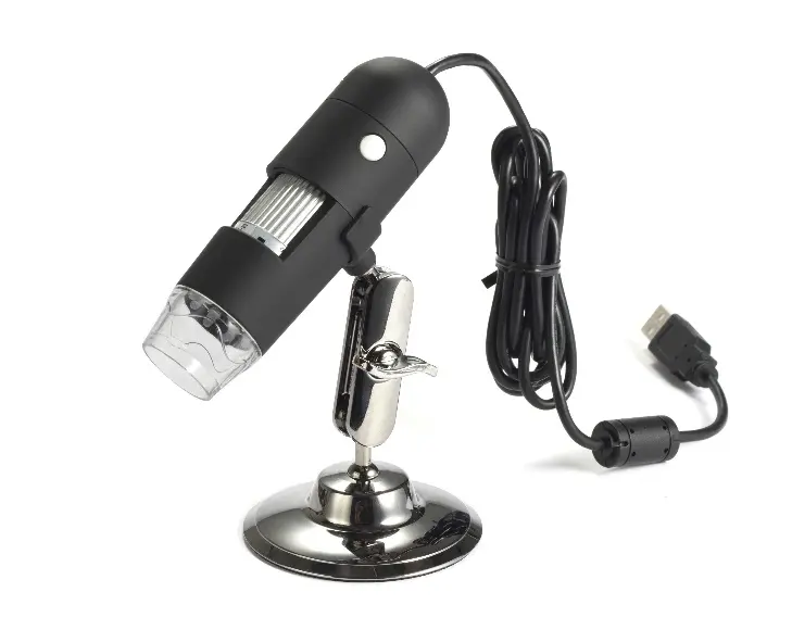 BestScope BPM-220 Microscope numérique monoculaire USB 10x-200x pour enfants et étudiants