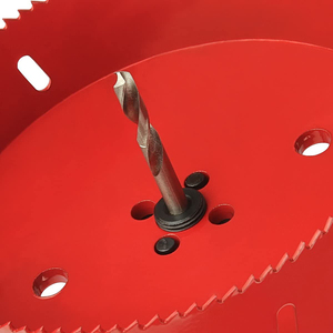 DZ 1/4 "-1/16" HSSパイロットドリルビット7/16 "ヘックスシャンクビメタルホールのこぎりアーバーマンドレル炭素鋼ツイスト加工