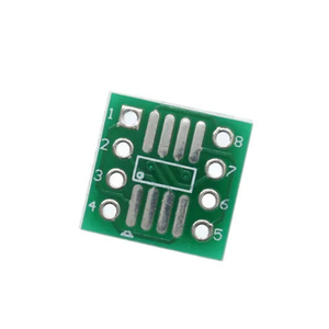 SOP8 SSOP8 SOIC8 TSSOP8 a DIP8 Módulo de interposición placa PCB adaptador IC Placa de enchufe 0,65/1,27 MM - Product Image 1