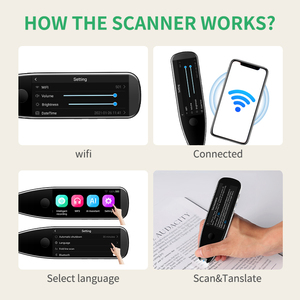Bolígrafo de idioma Digital OEM para niños, aprendizaje de diccionario electrónico, escáner de lectura inteligente parlante con traducción simultánea - Product Image 3