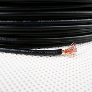 H05V-K, har, כבל חשמל ובקרה, pvc, 300/500v, חיווט של התקנים וארונות בקרה, מעכב להבה, מעמד 5/חוט דק