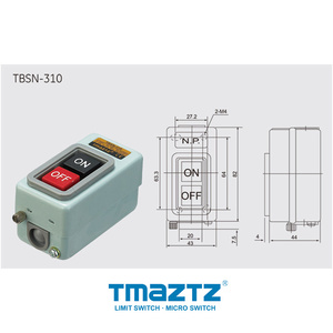 Power-Taste Schalter TBSN-310/Drucktasten-Steuerung Ein-Aus-Schalter/Metall-Shell Power-Druckknopf - Product Image 2