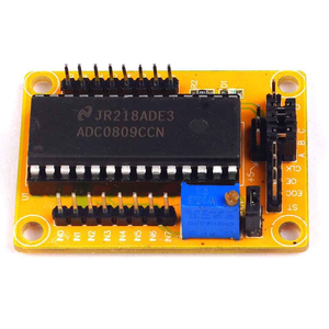 ADC0809 Modul 8-Bit 81 Parallele AD-Karte Analog-Digital-Konvertierungs programm Digital Voltmeter - Product Image 3