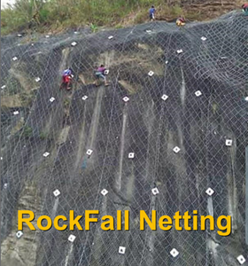 Fabbrica diretta di rotoli di rete di gabbioni in PVC di grosso calibro utilizzati per il recinto di protezione del pendio della rete di protezione della caduta di roccia