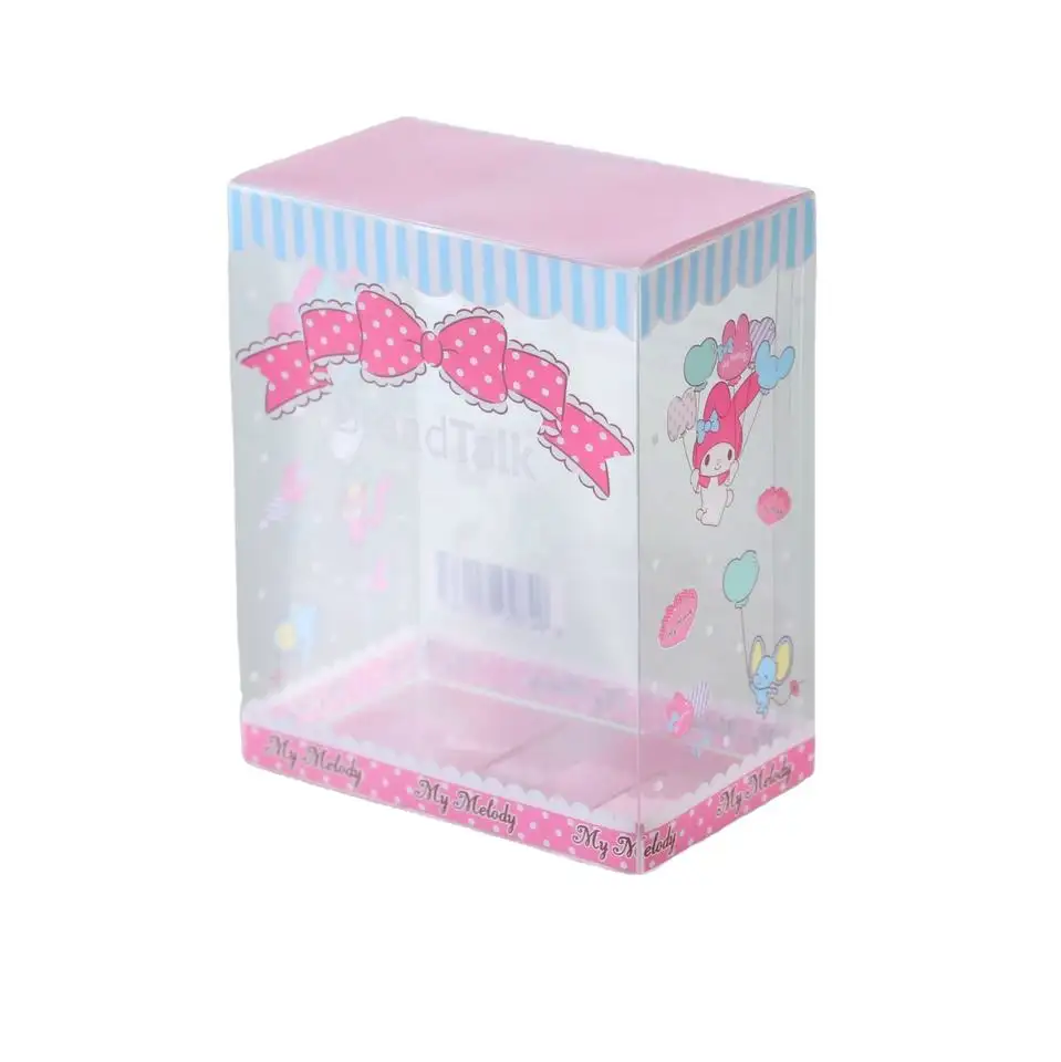 Custom Sweet Dessert Plastic PET Packing Boxes Macaron Box Gift Packaging Box