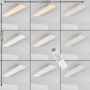 38-44W 38W 40W 42W 44W 120*30*5cm dikdörtgen kare led tavan ışığı led garaj tavan ışığı - Product Image 5