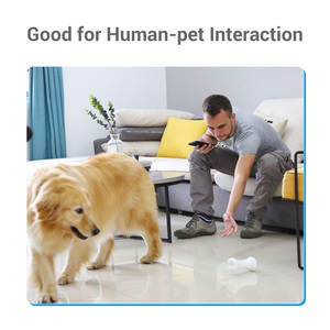 Nouveauté 2025 Jouet d'Agilité Robot IA pour Chiens à Piles Style Moderne et Tendance Vente Flash Logo Chien Forme Os en PC Peluche - Product Image 5