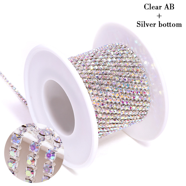 Base de cristal AB-Plata