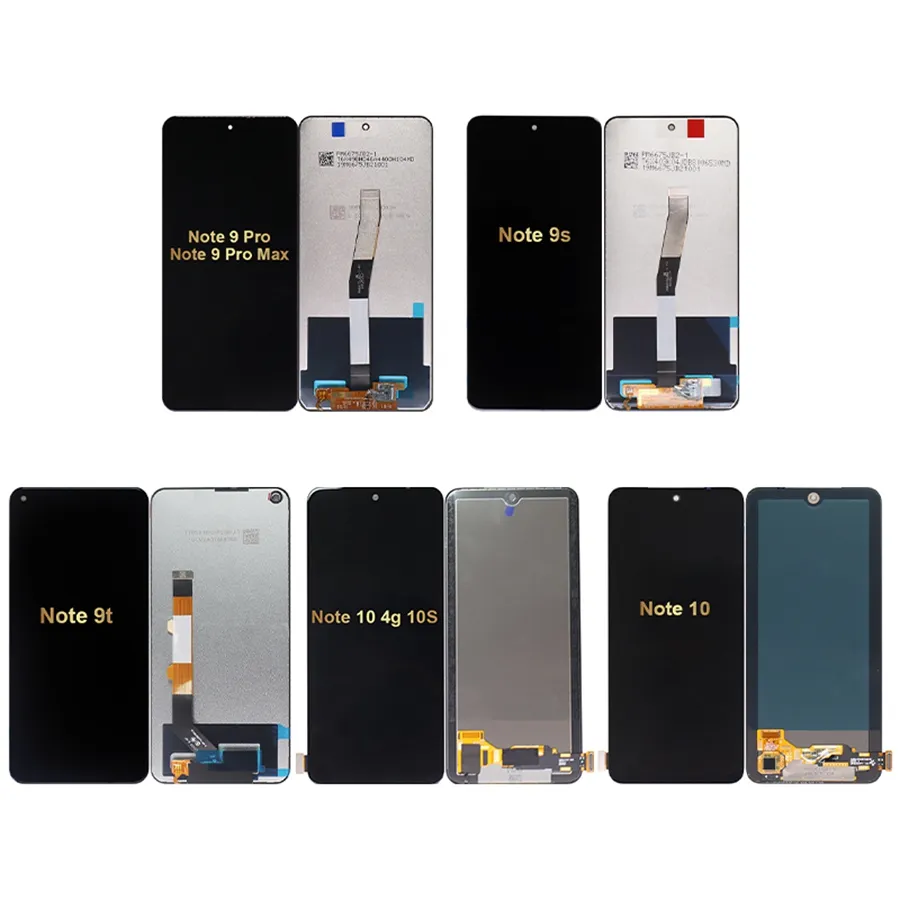 Pantalla tampilan sentuh ponsel Oem, layar sentuh Lcd untuk Redmi Note 10 Lite 10S 11S 11R 11T 5G 12T Pro 12 Pro +