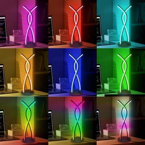 アンビエントナイトライトRGB IC LEDライト音楽サウンドコントロールピックアップリズムランプアプリ寝室用リモコンEsports TVデコレーション - Product Image 4