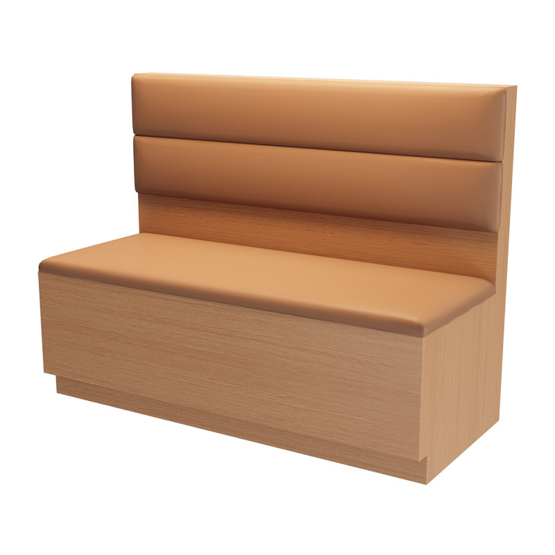 Sofá con asiento tipo tarima de 1.2 metros.