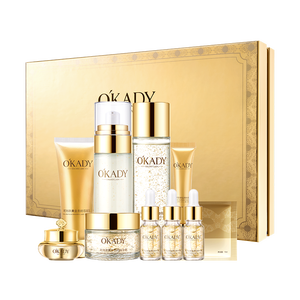 Hexapeptide-8 Peptide organik mewah, produk kemasan Anti Penuaan Krim Wajah pemutih 10 buah Set Perawatan Kulit - Product Image 3